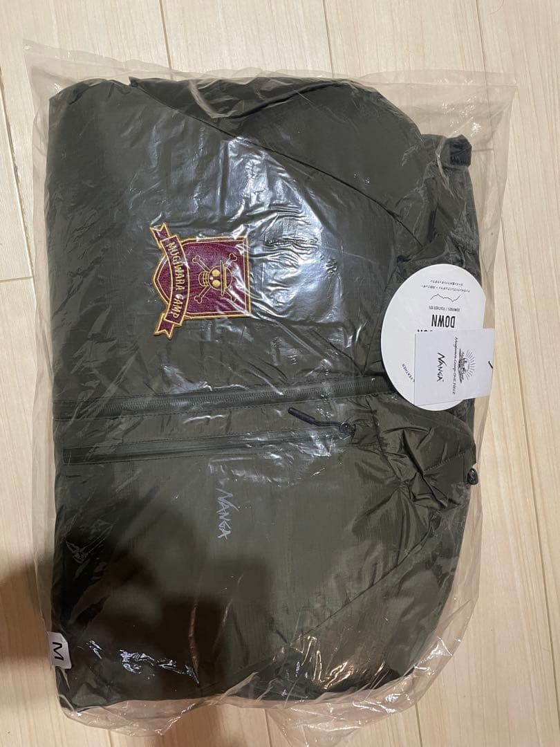 希少NANGA ナンガONE PIECEコラボオーロラダウンジャケット　CAMP