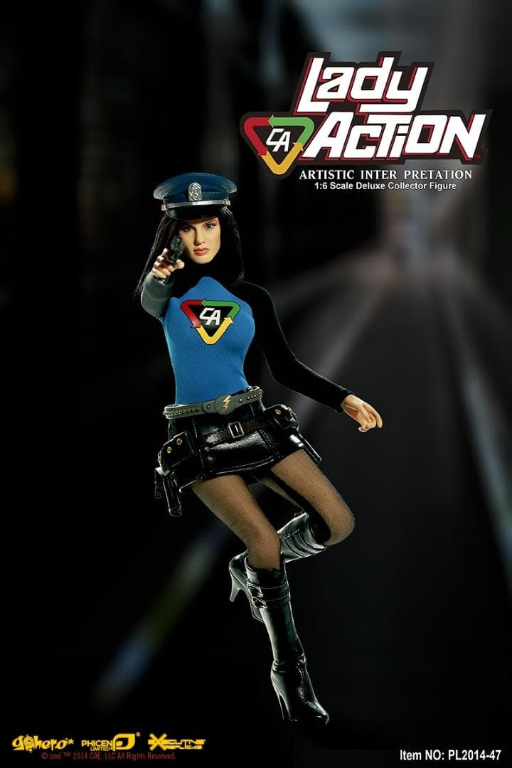 アメコミ PHICEN 1/6 CA LADY ACTION TBLeague