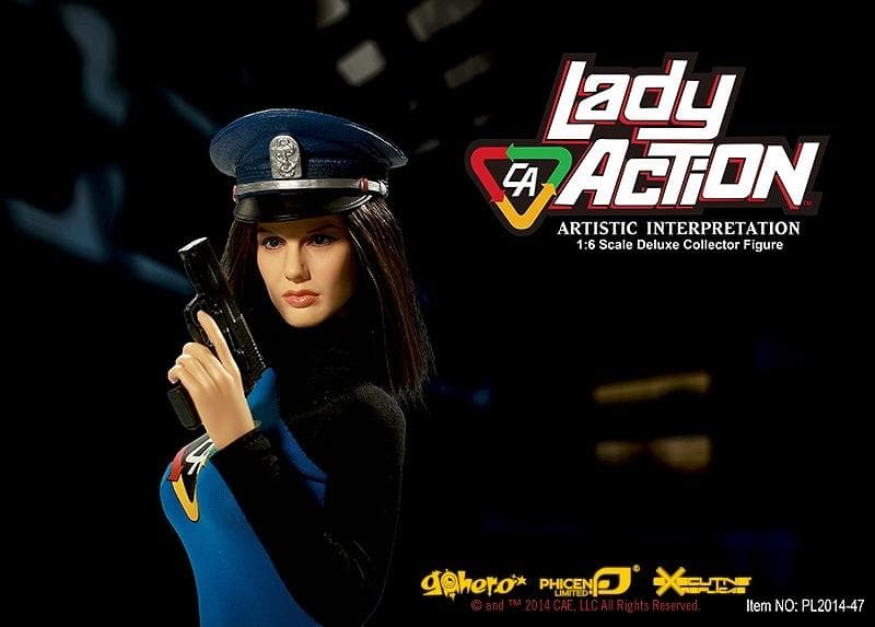 アメコミ PHICEN 1/6 CA LADY ACTION TBLeague