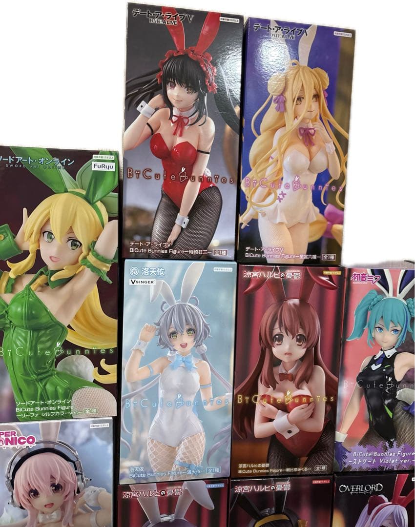 美少女　バニー　フィギュア　まとめ売り　１７体