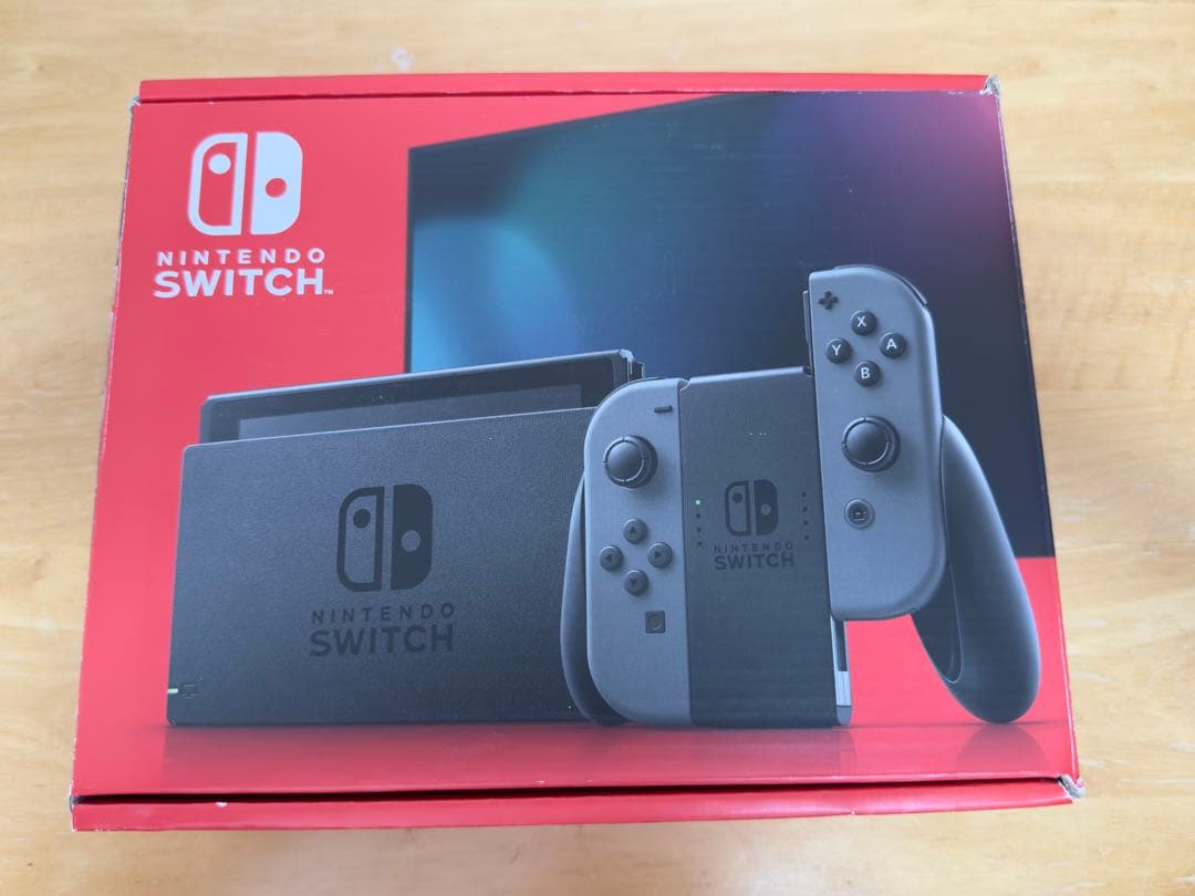 Nintendo Switch 本体 グレー Joy-Con付き　美品