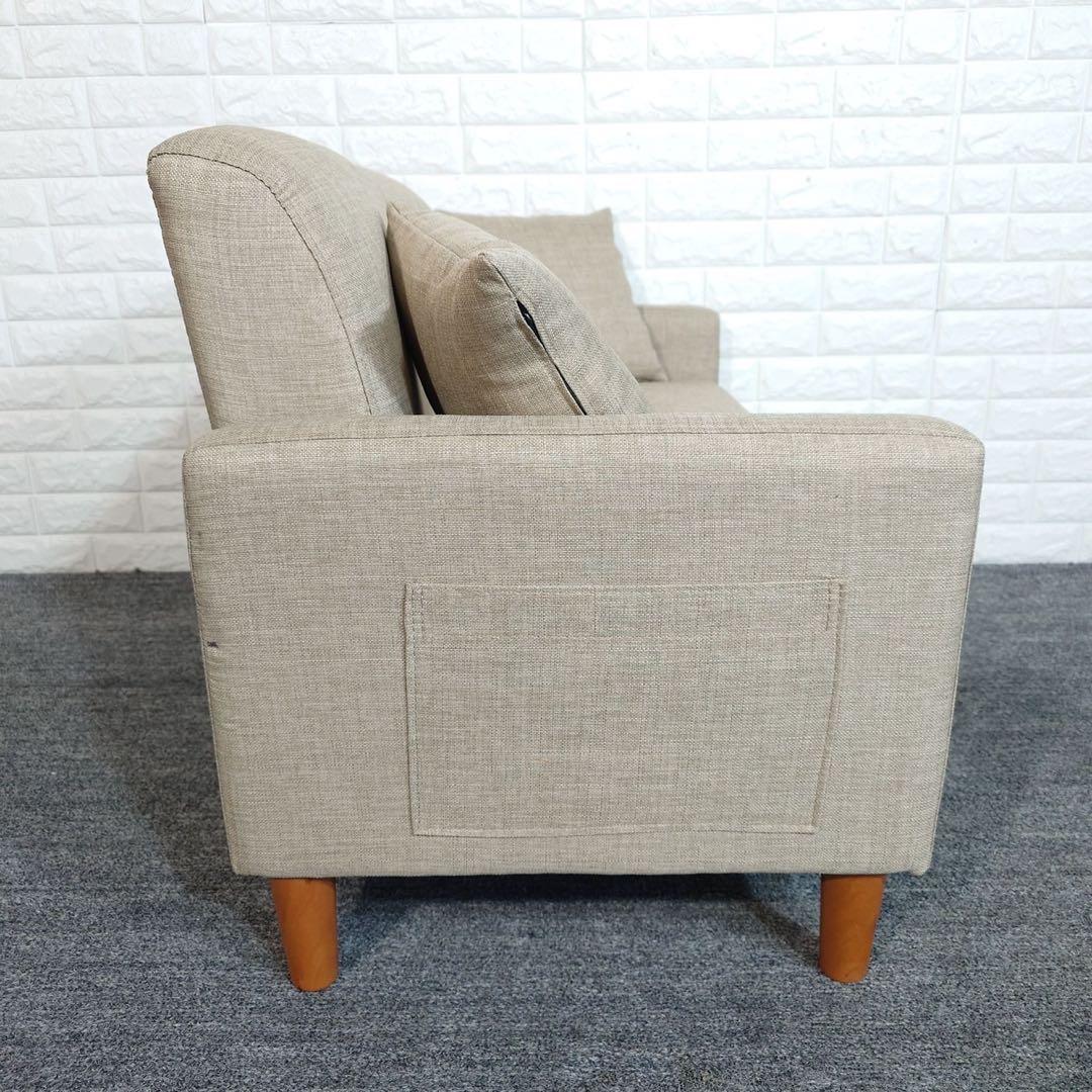 KAGU350 2人掛けコンパクトソファ Emma ファブリック I029