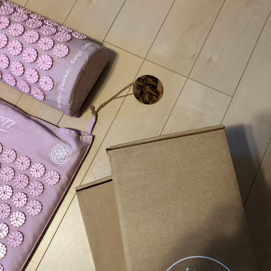 正規品　シャクティマット枕セットピンク