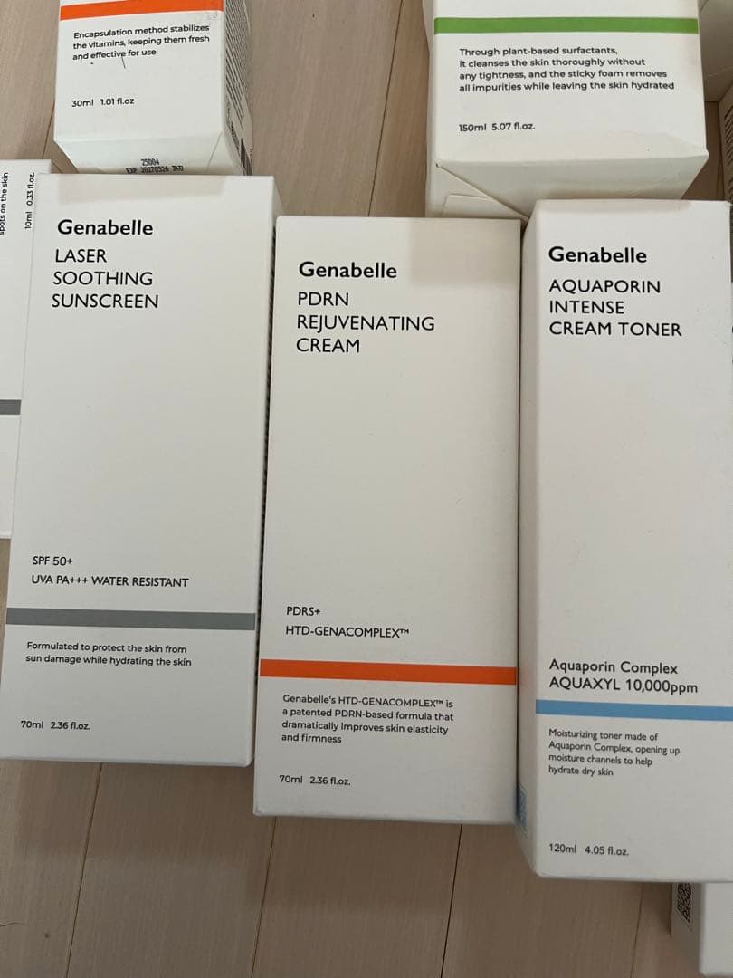 37920円分！！12点セット　genabelle 化粧品など(箱潰れあり)