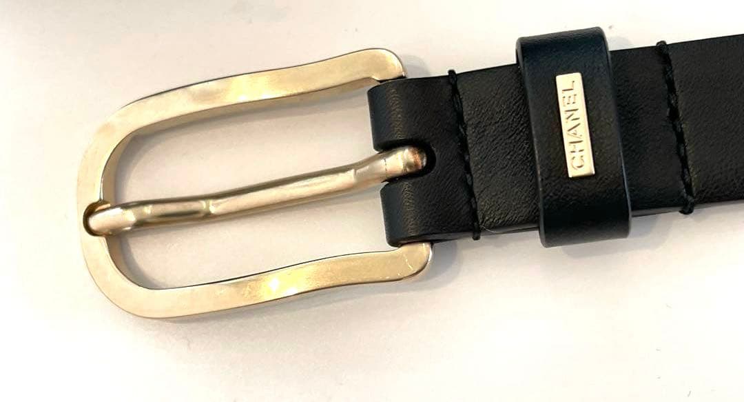 CHANEL シャネル ココマーク レザー ベルト
