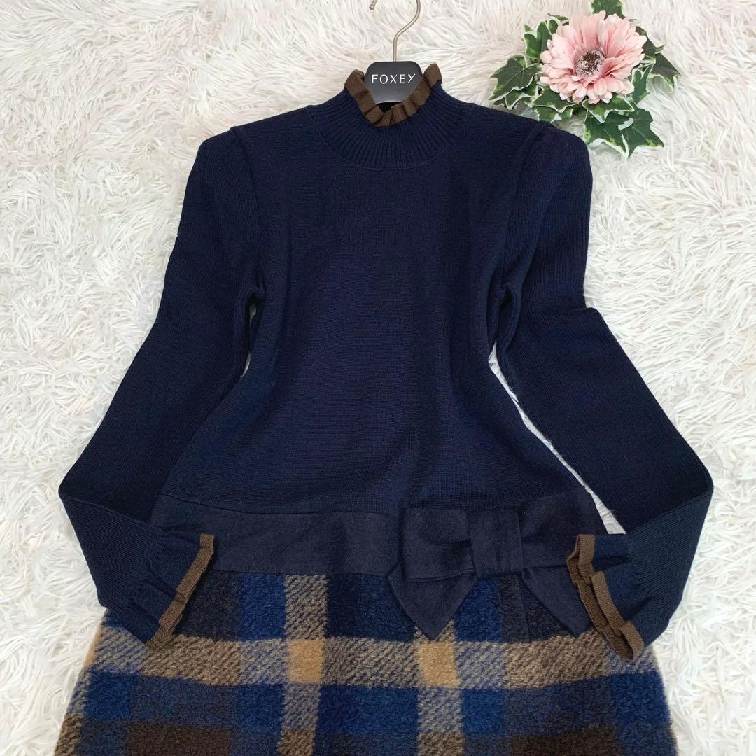 専用♡美品◆M'S GRACY【2020年モデル/ドッキング◆ニットワンピース】