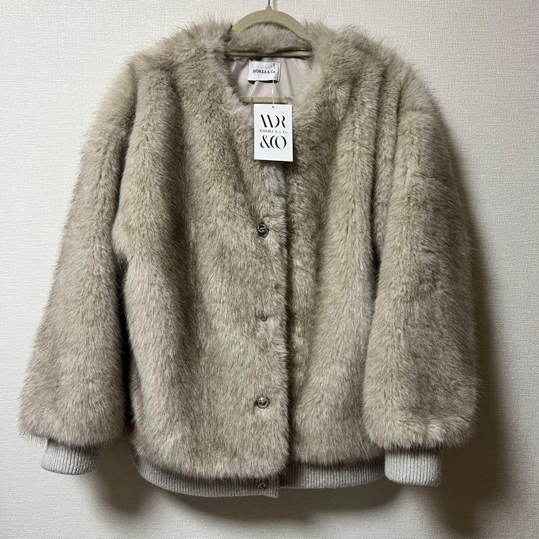 ANDREA&Co. 【24AW新作】 ヨセアツメファージャケット ベージュ