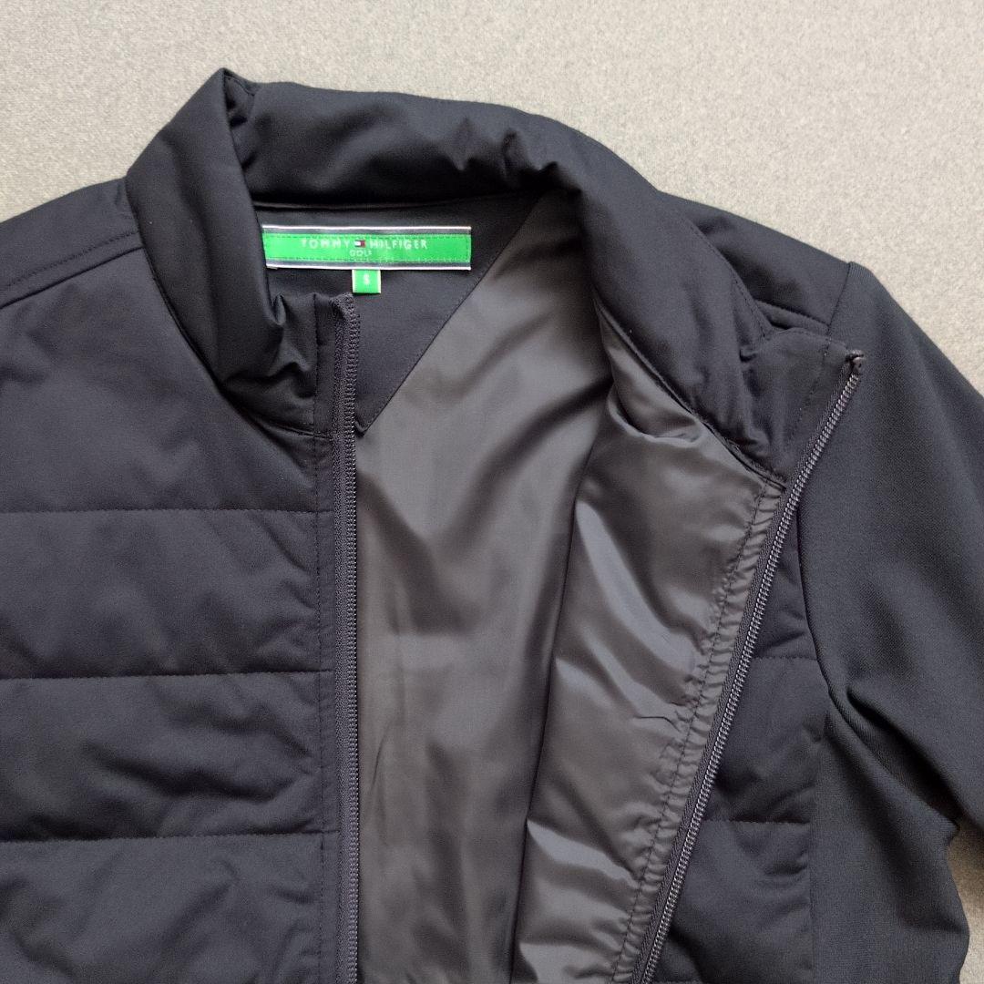 【未使用タグ付き】トミーヒルフィガーゴルフ　中綿フルジップジャケット　ネイビーS