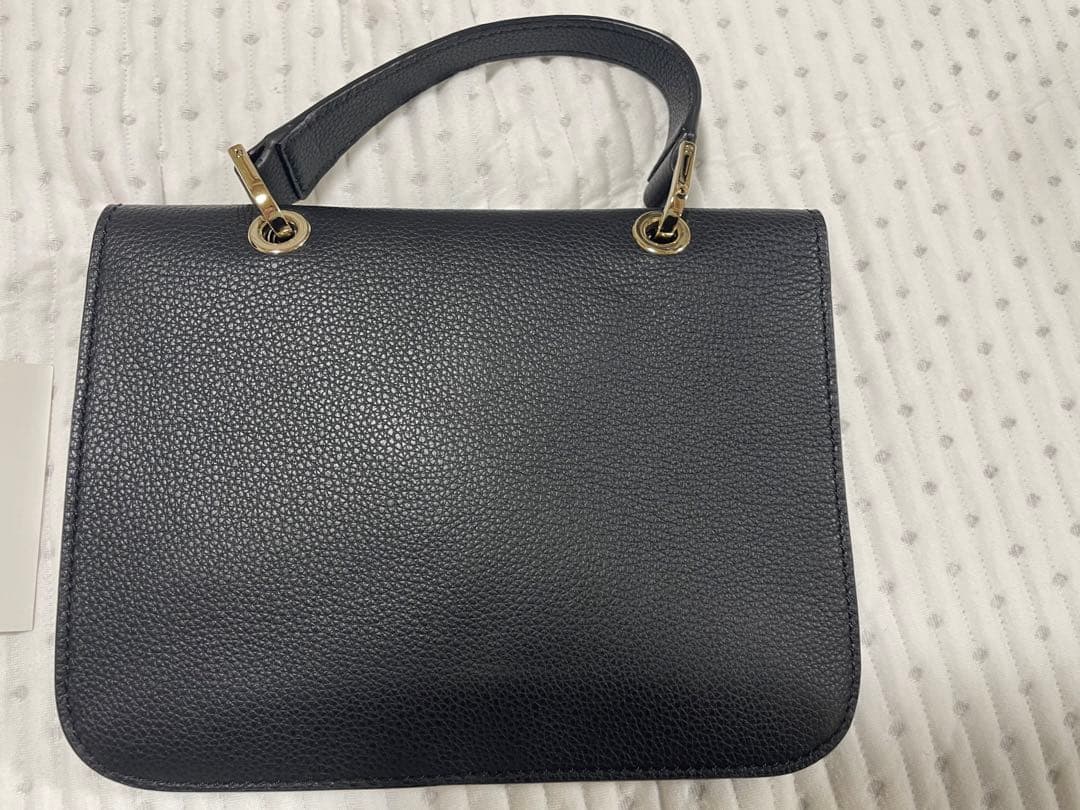 FURLA 新品未使用　ショルダー付きハンドバッグ　黒