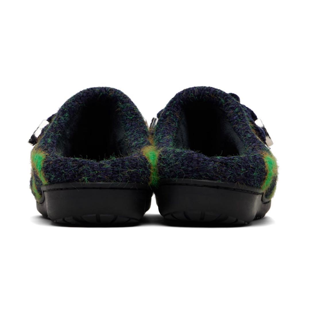 TOGA×SUBU 完売　スリッポン　サンダル　ネイビー・グリーン size2