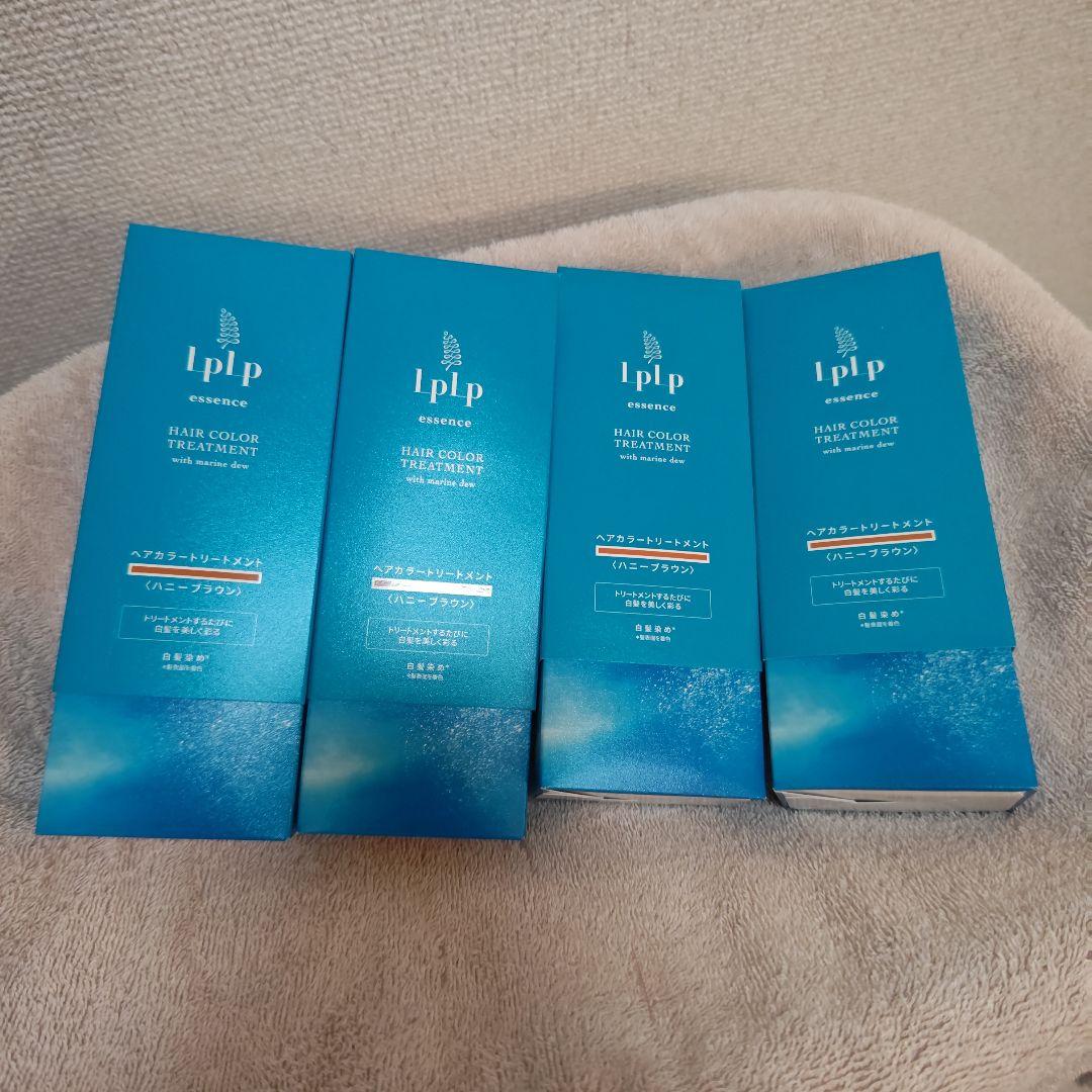 lplp ヘアカラートリートメント ハニーブラウン 4個セット