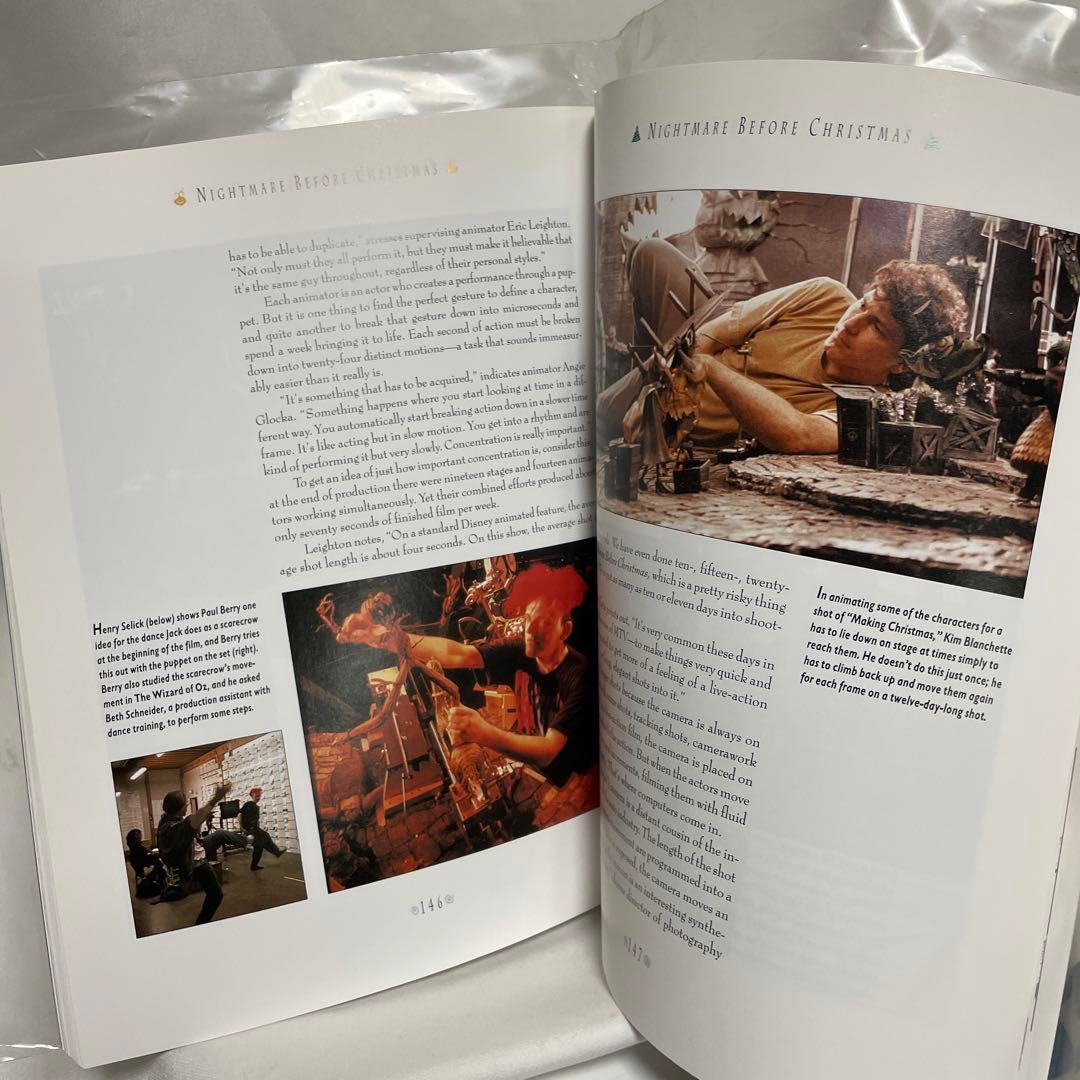 ナイトメアビフォクリスマス　設定資料集　洋書