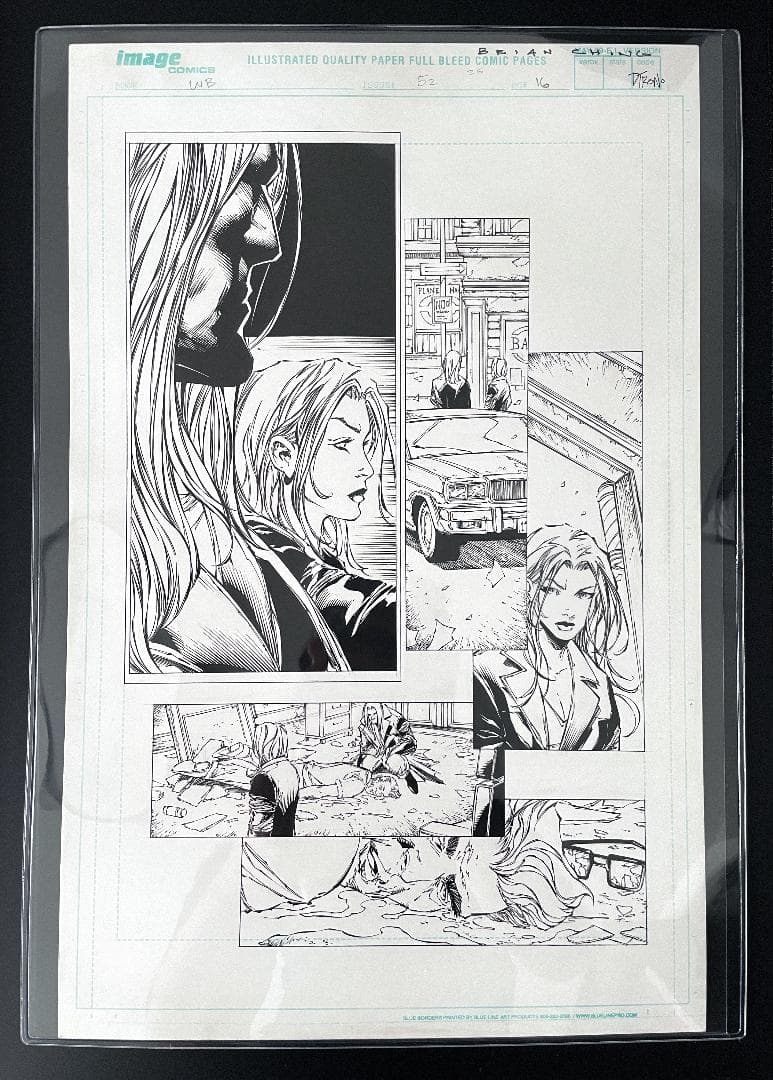 美品・希少・アメコミ　原画　ウィッチブレイド Witchblade