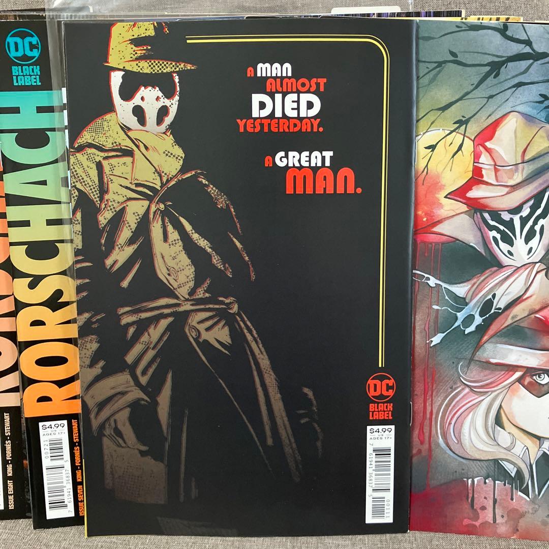 ロールシャッハ　ウォッチメン　桃桃子　ピーチモモコ　アメコミ　リーフ