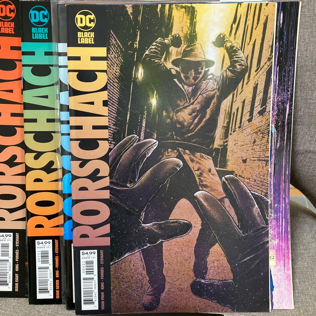 ロールシャッハ　ウォッチメン　桃桃子　ピーチモモコ　アメコミ　リーフ