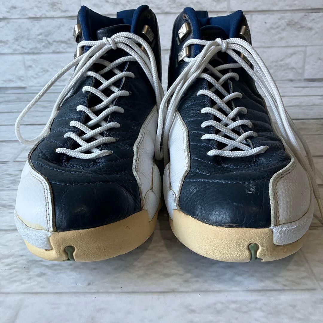 NIKE Air Jordan 12ネイビー/ホワイト 1996年製　28cm