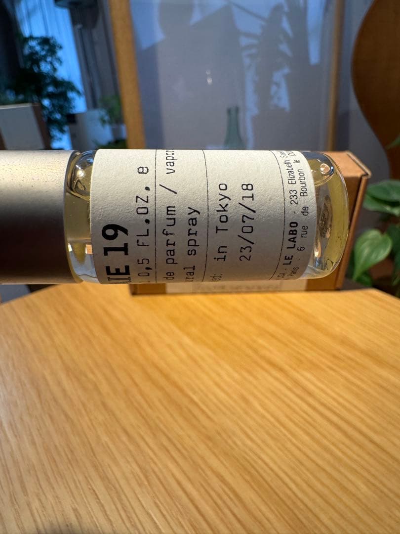 LE LABO BAIE 19 香水 15ml