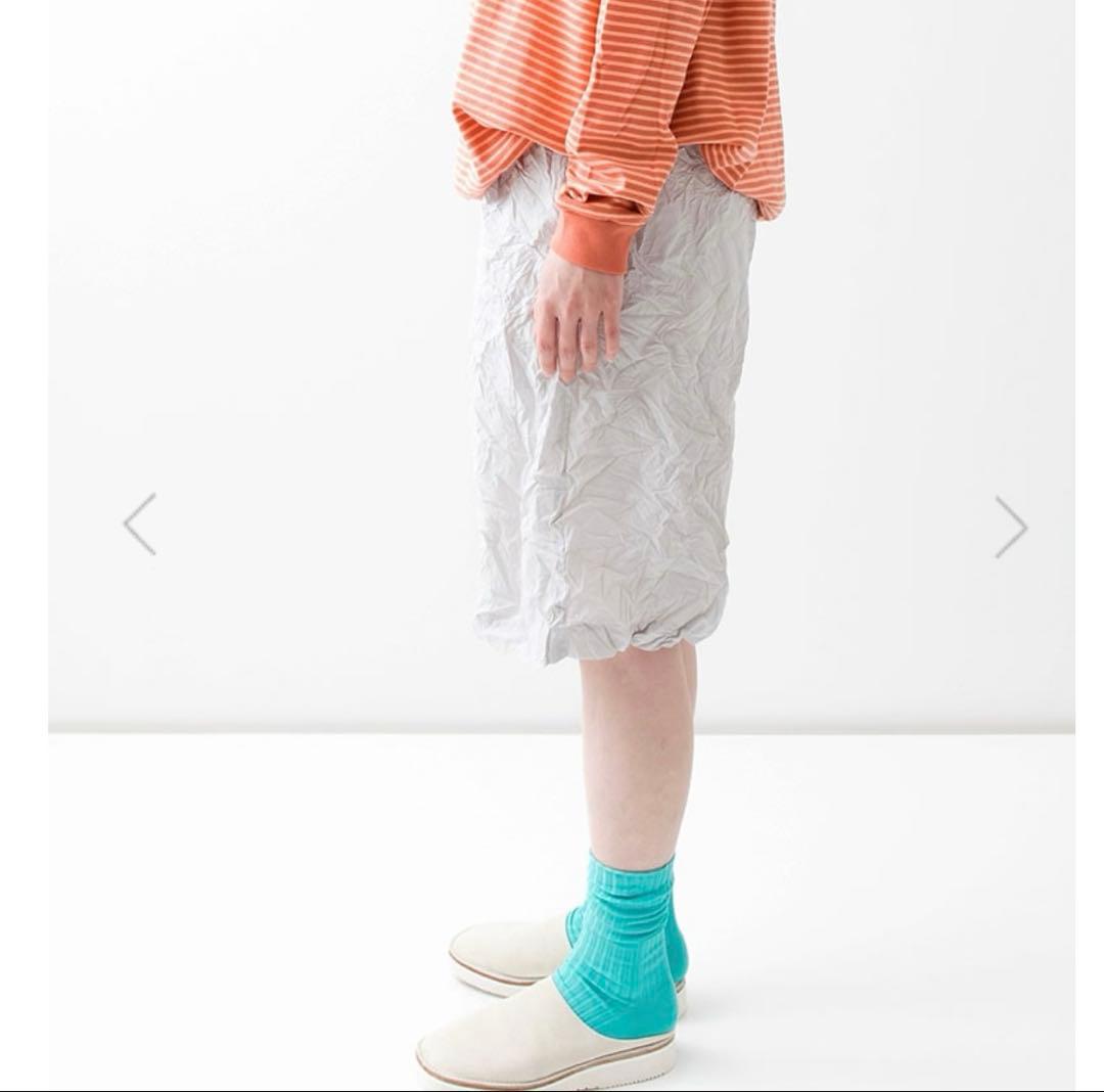 【新品未使用】ヴェリテクール　ワッシャーショートパンツ