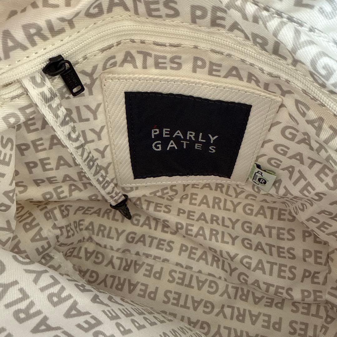 パーリーゲイツ　カートバッグ　ミニバッグ　トートバッグ　白　ホワイト　25年購入