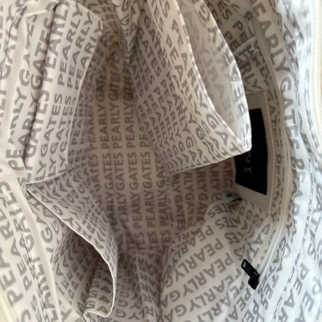 パーリーゲイツ　カートバッグ　ミニバッグ　トートバッグ　白　ホワイト　25年購入