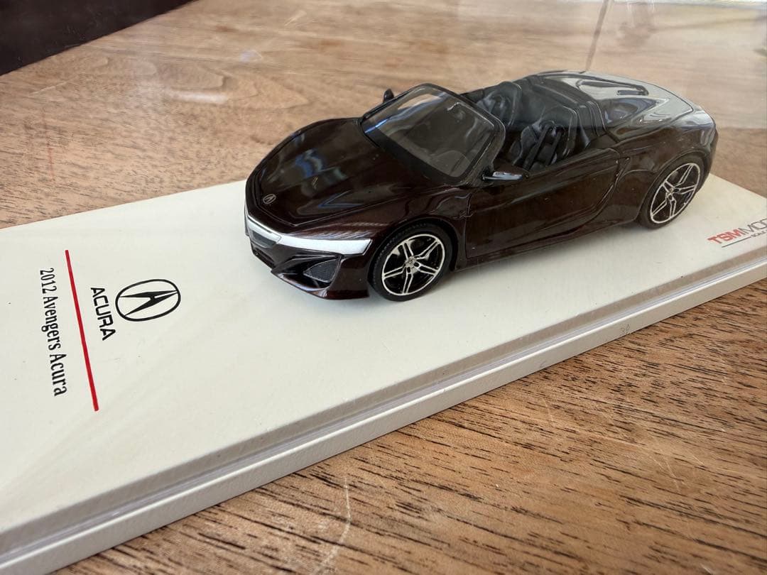 TSM 1/43 ミニカー acura nsx roadster アベンジャーズ