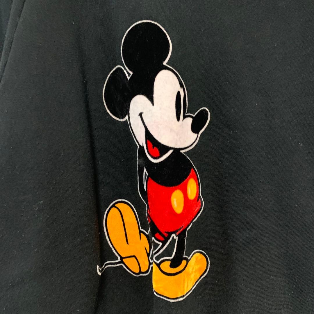 80s ディズニーオフィシャルミッキーフロッキースウェット トレーナーUSA製