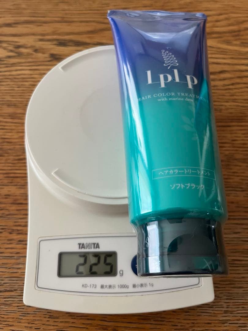 ルプルプ　ヘアカラートリートメント　ソフトブラック　LPLP