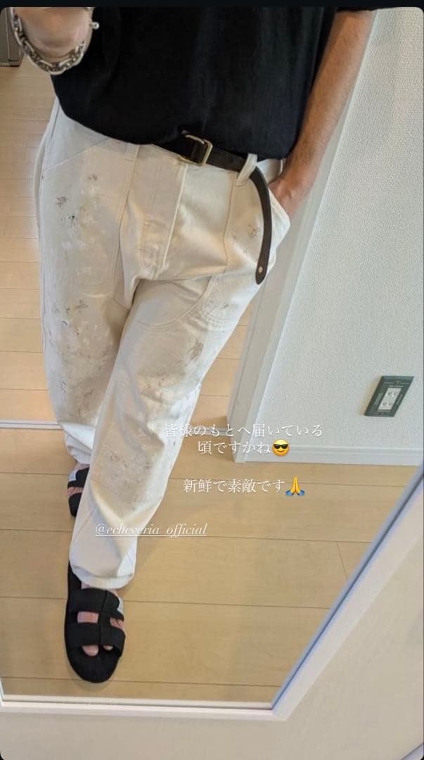 echeveria Painter’s Double Knee Jeans