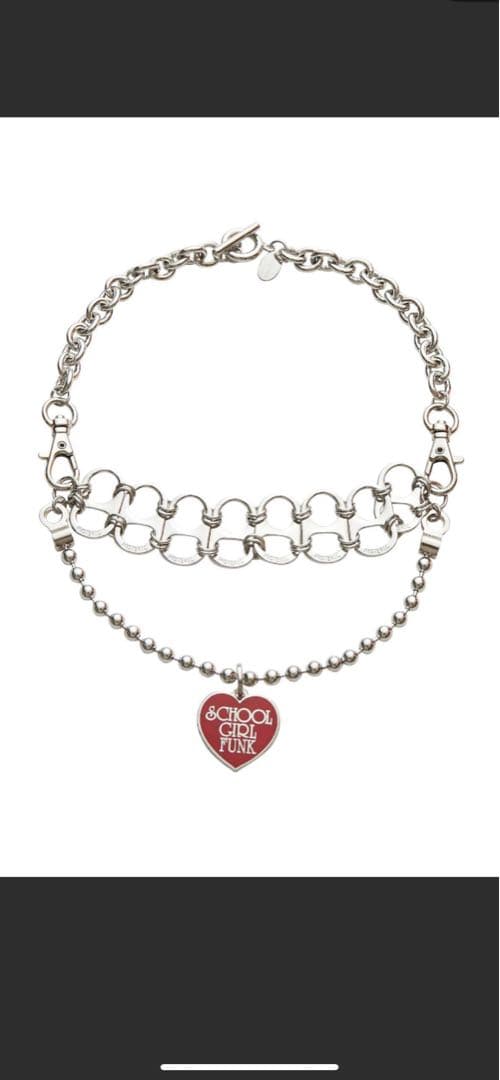 ヒステリックグラマーGIRL FANKチェーンネックレス