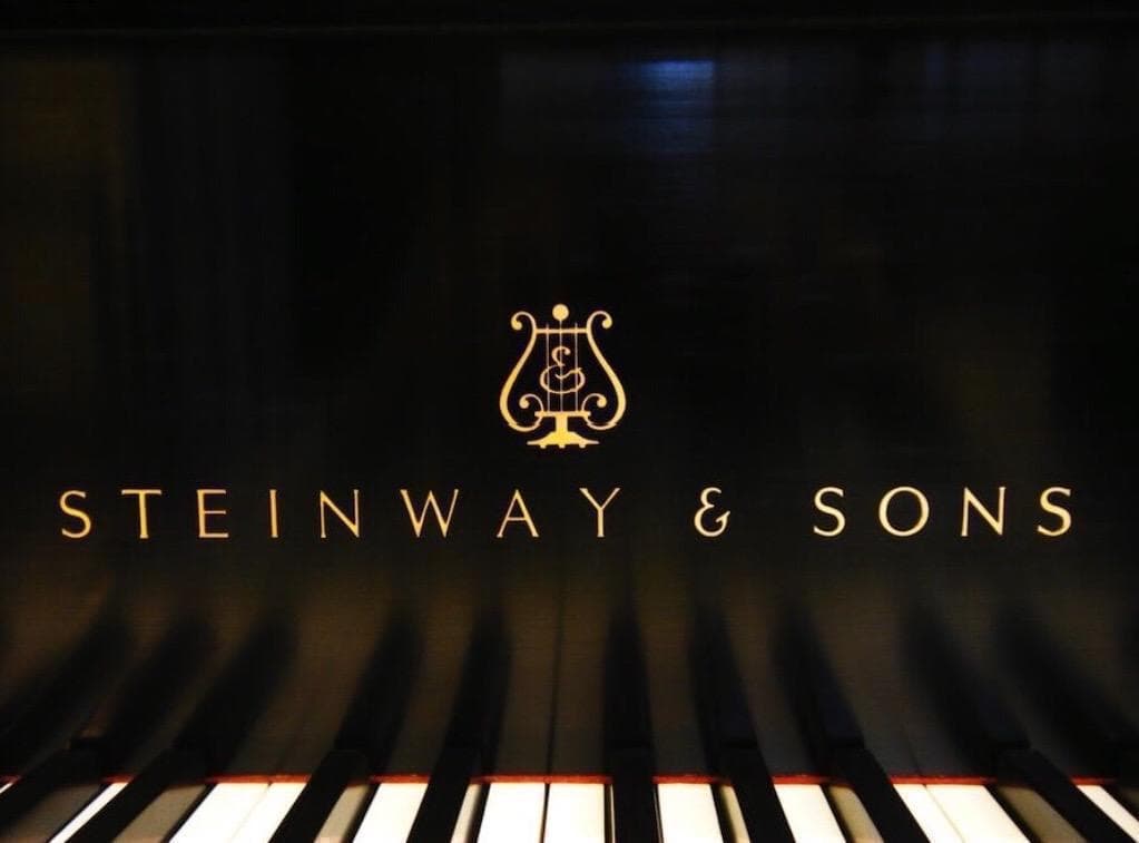 スタインウェイ Steinway デカール ステッカー 2枚