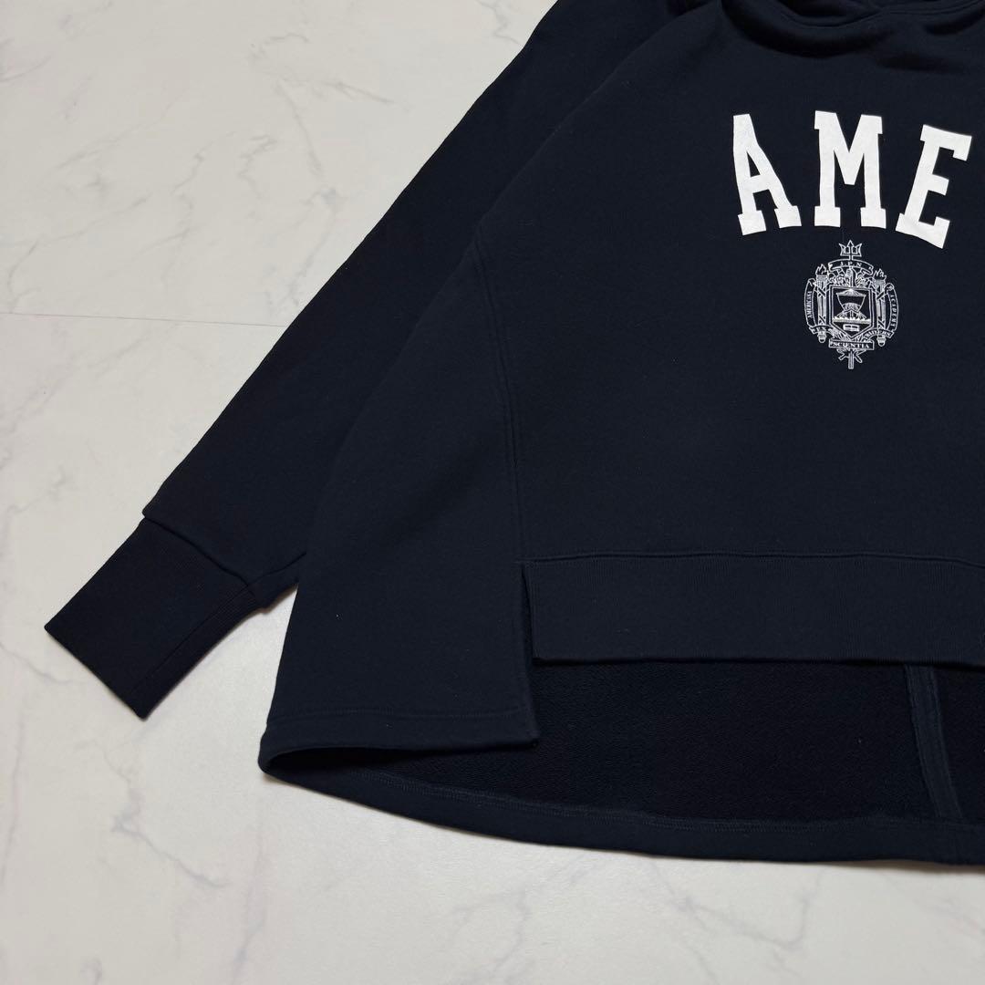 美品 Americana×MICA&DEAL 10周年 ロゴパーカー ネイビー