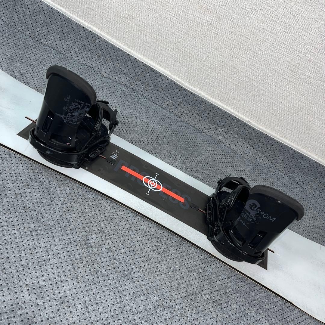 5回使用 152cm BURTON PROCESS×CUSTOM Mサイズ
