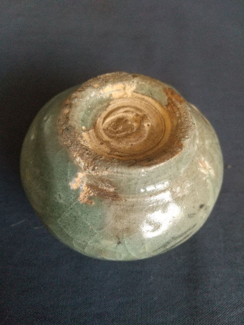 本歌 高麗青磁 香合 (貴重)