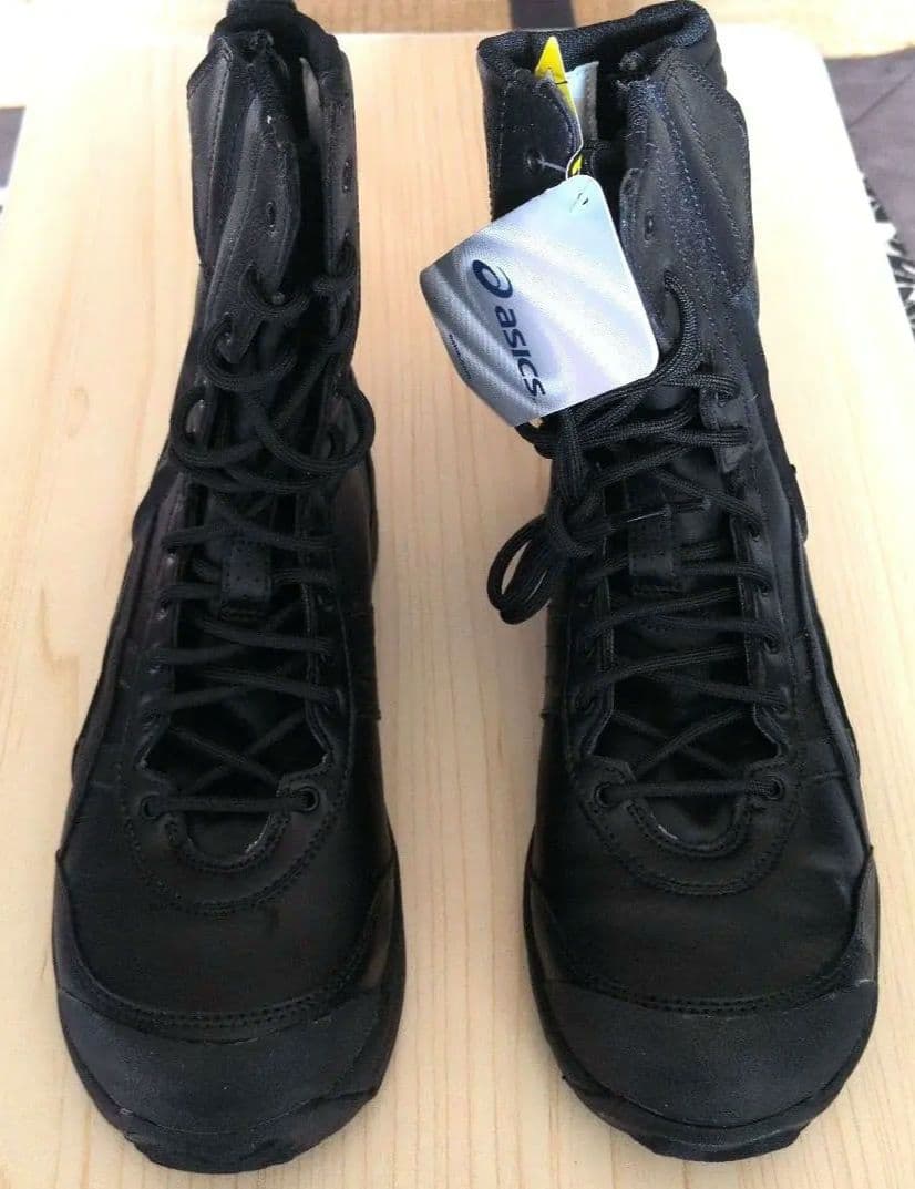 【未使用品】asics アシックス ウィンジョブ 24.5cm 安全靴 ブーツ