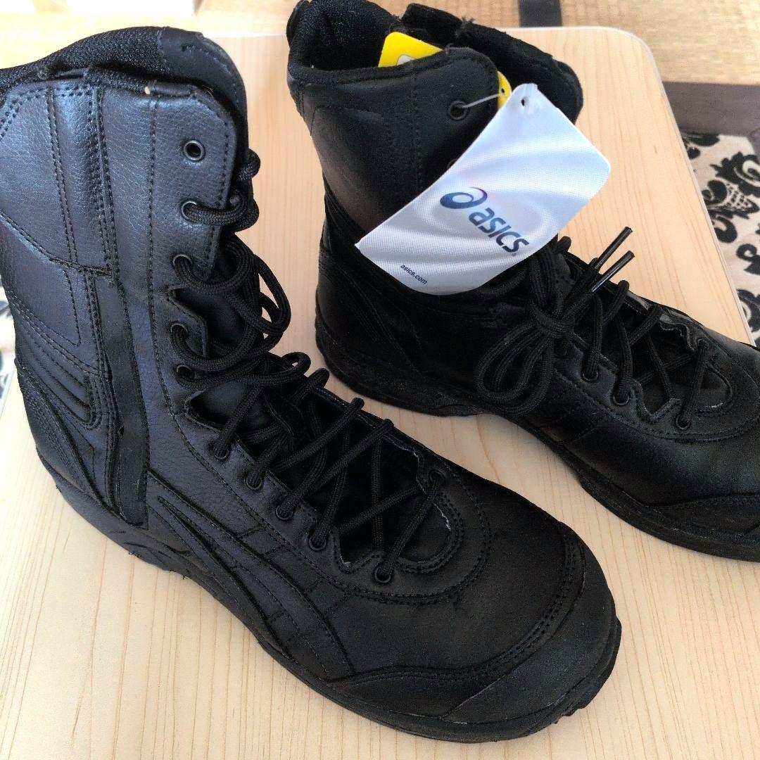 【未使用品】asics アシックス ウィンジョブ 24.5cm 安全靴 ブーツ