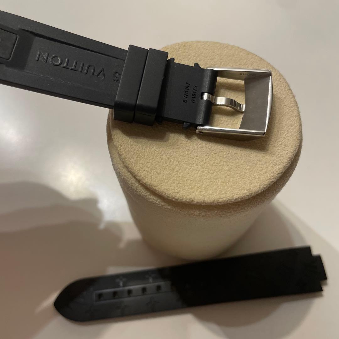 最終値下げタンブール Q132C ラブリーカップ クロノ 時計 Mベルト黒