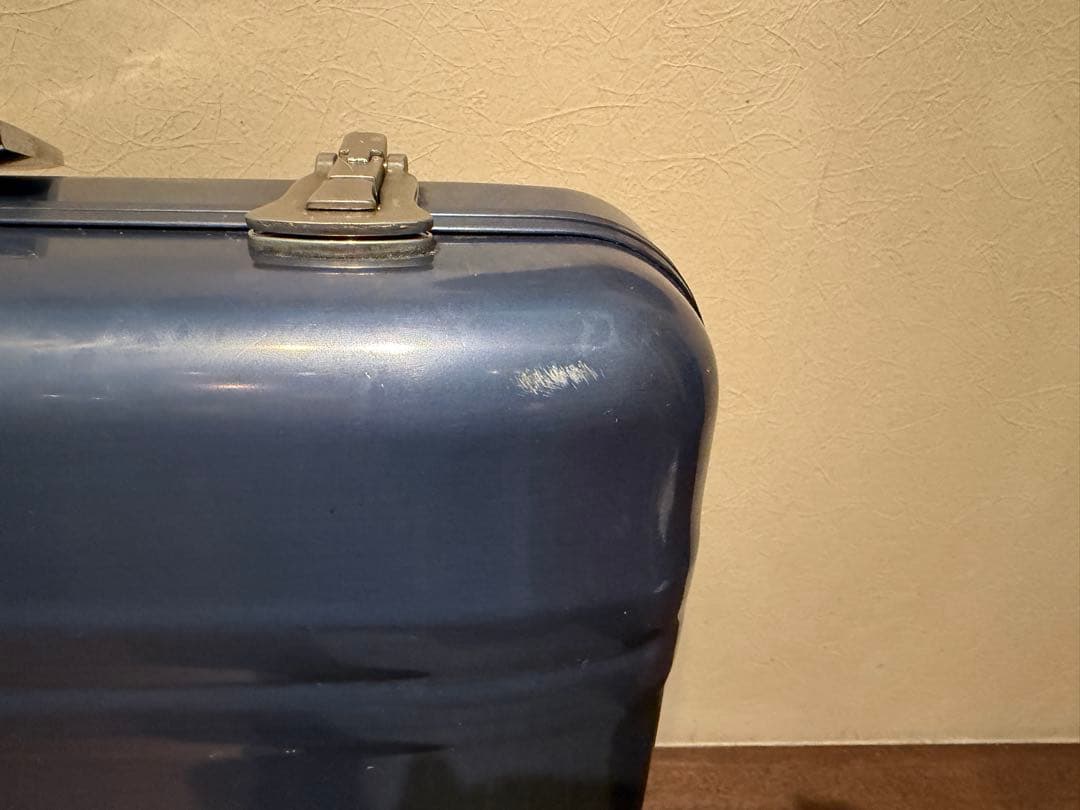 t*a様 ゼロハリバートン アタッシュケース ポリカーボネート ブルー ダイヤル