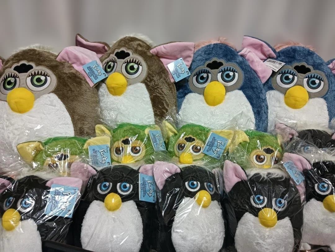 15個　レトロファービーぬいぐるみ