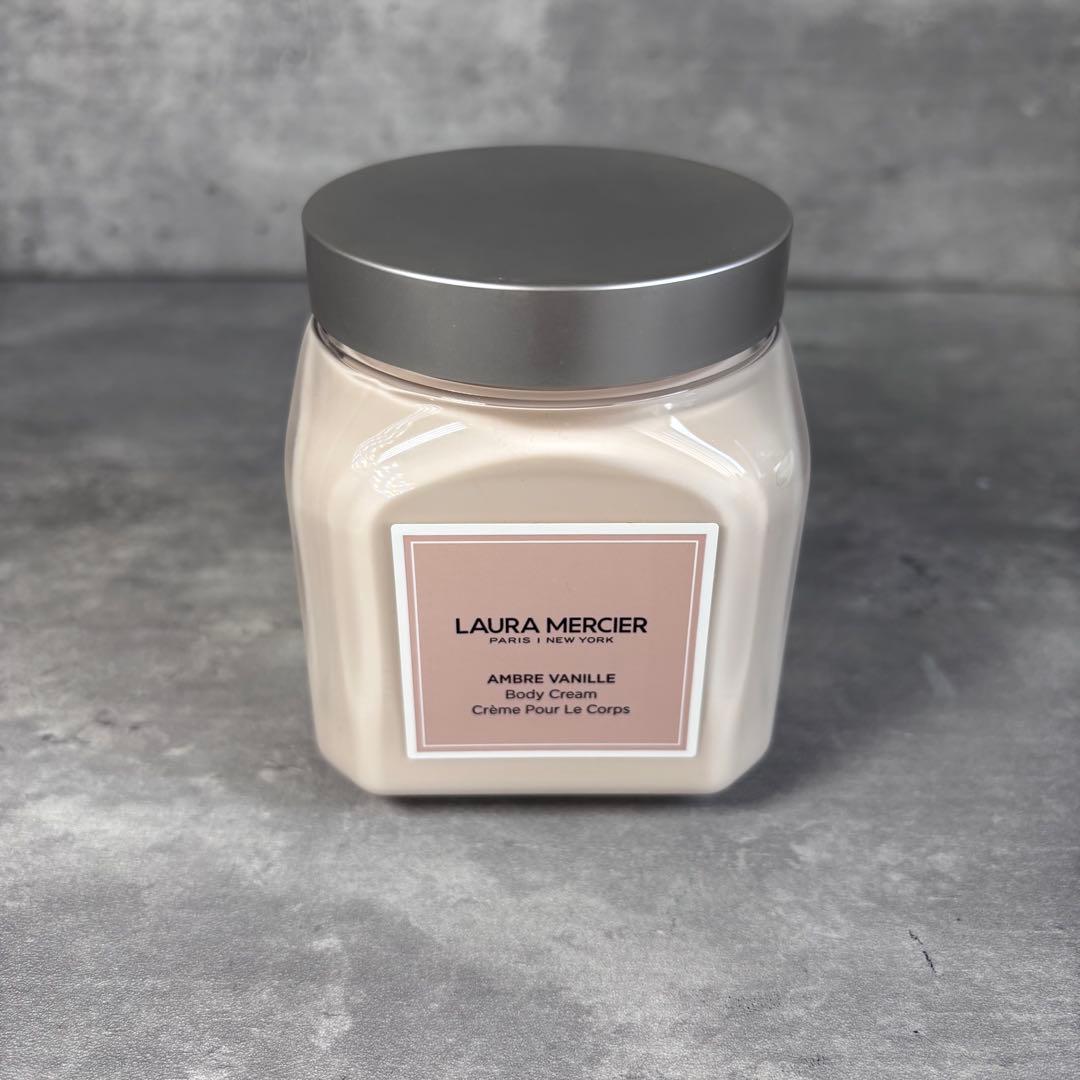 【廃盤】ローラメルシエ　ホイップトボディクリーム　アンバー　バニラ　340g