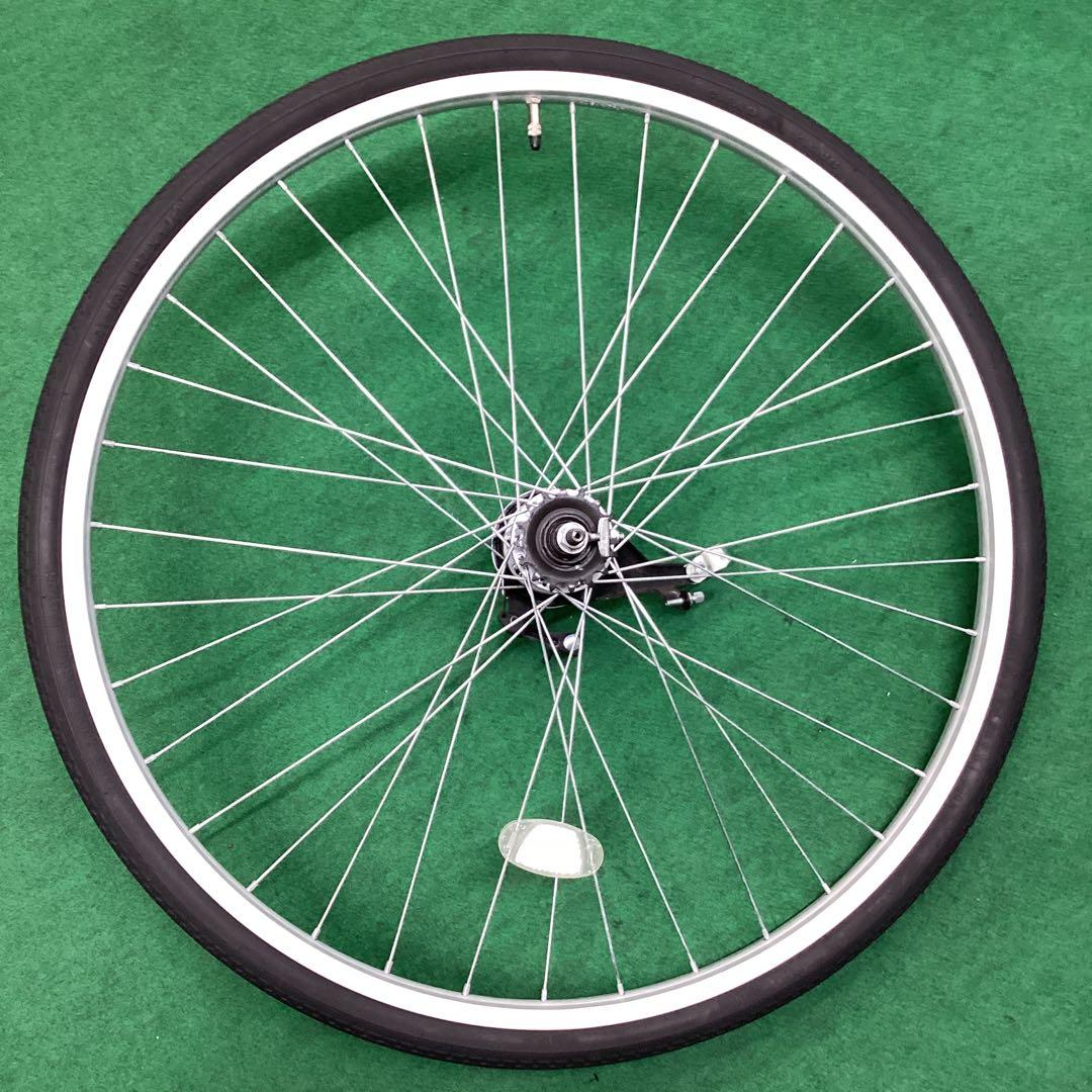 アルミリム　後輪 27x1-3/8 タイヤ付 内装3段 27インチ