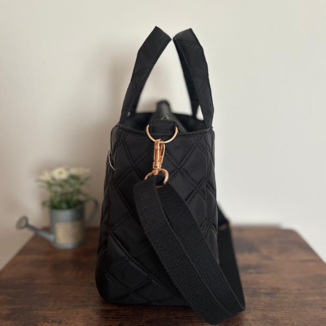 【ゆー】あおりポケット付きトートバッグL 倉敷8号帆布　スモーキーコーラル