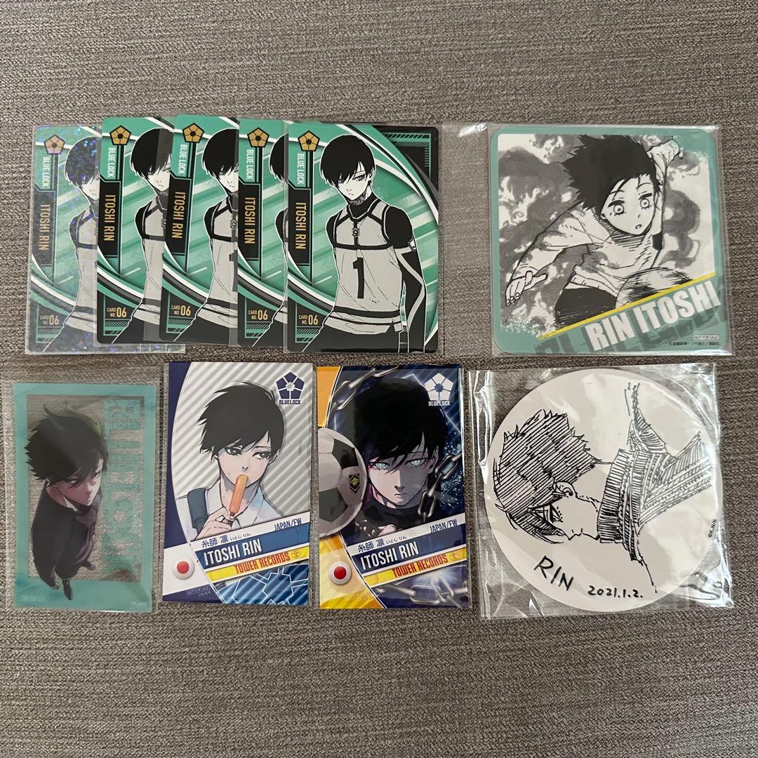 ブルーロック　糸師凛　まとめ売り　缶バッジ　アクスタ