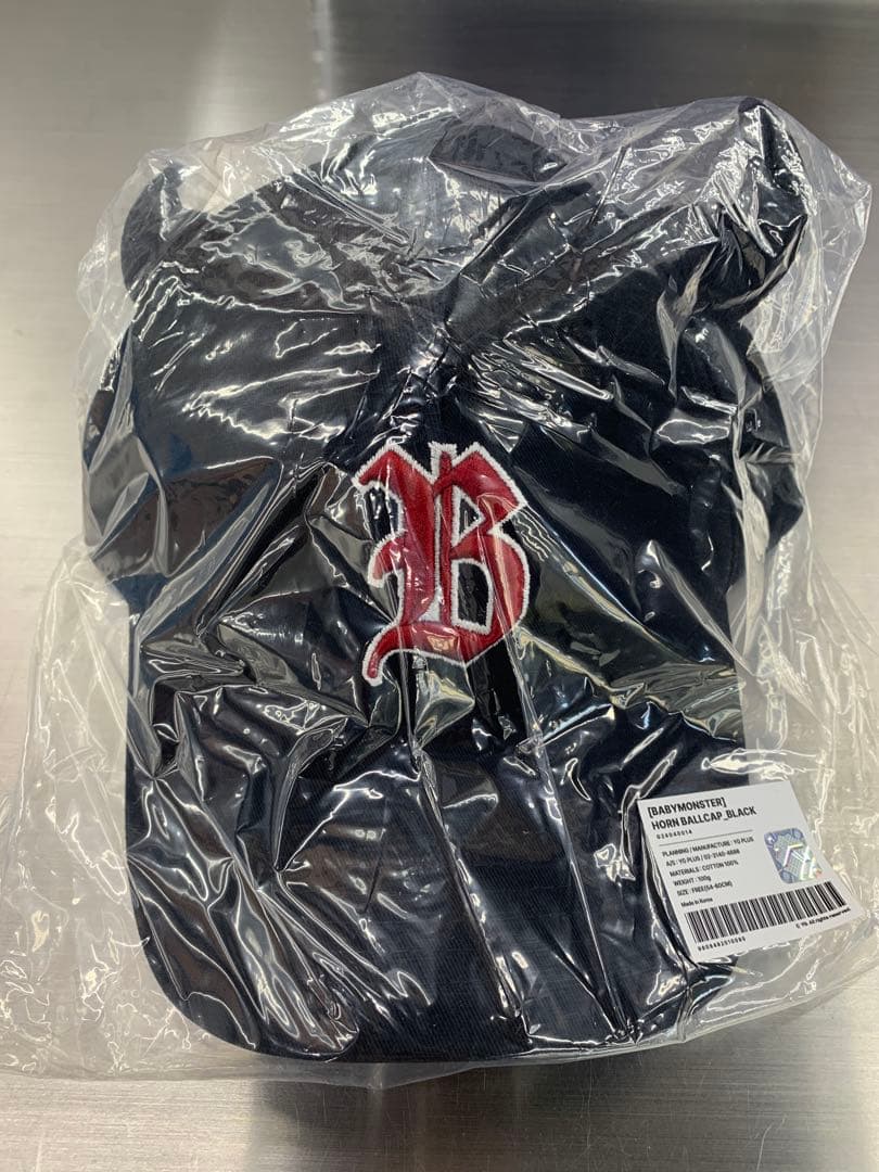 BABYMONSTER HORN BALLCAP ボールキャップ　ブラック　黒