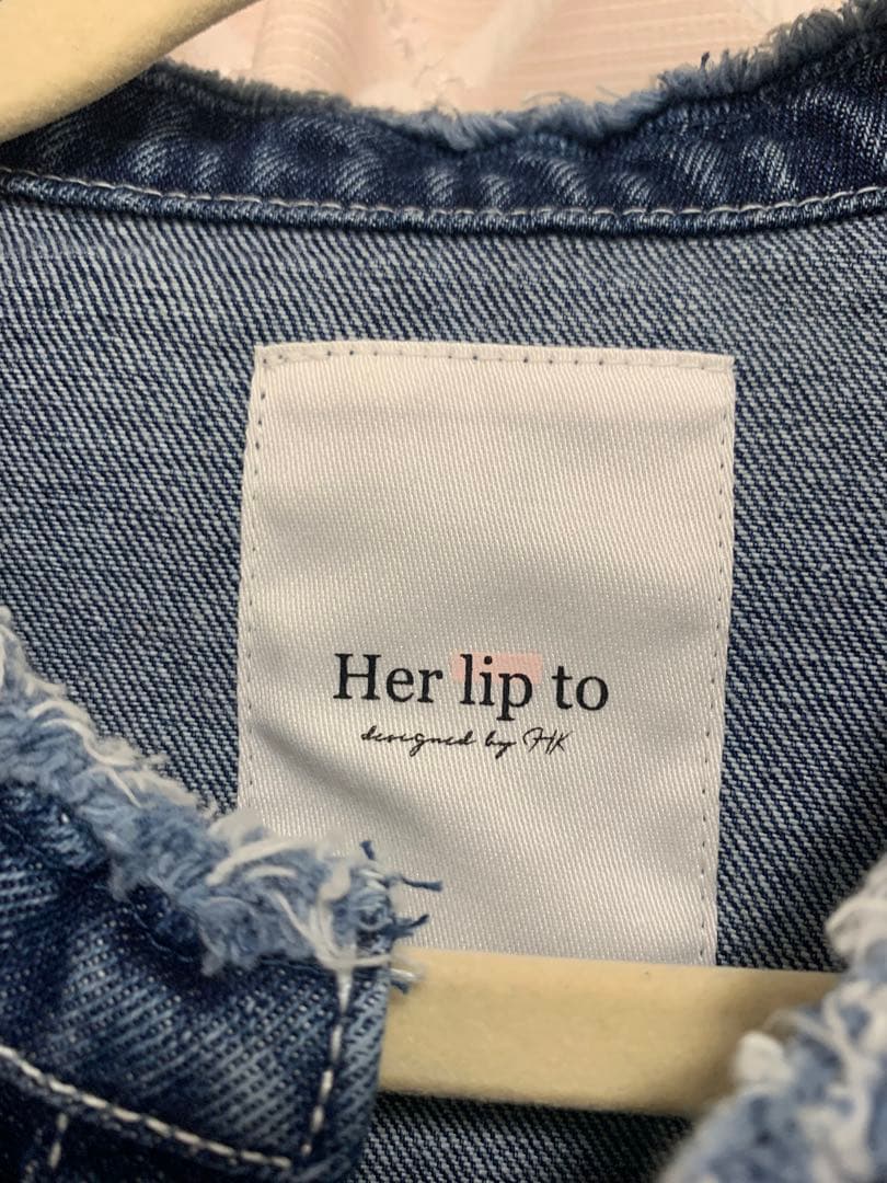 【紫陽花】Everyday Denim Jacket Sサイズ