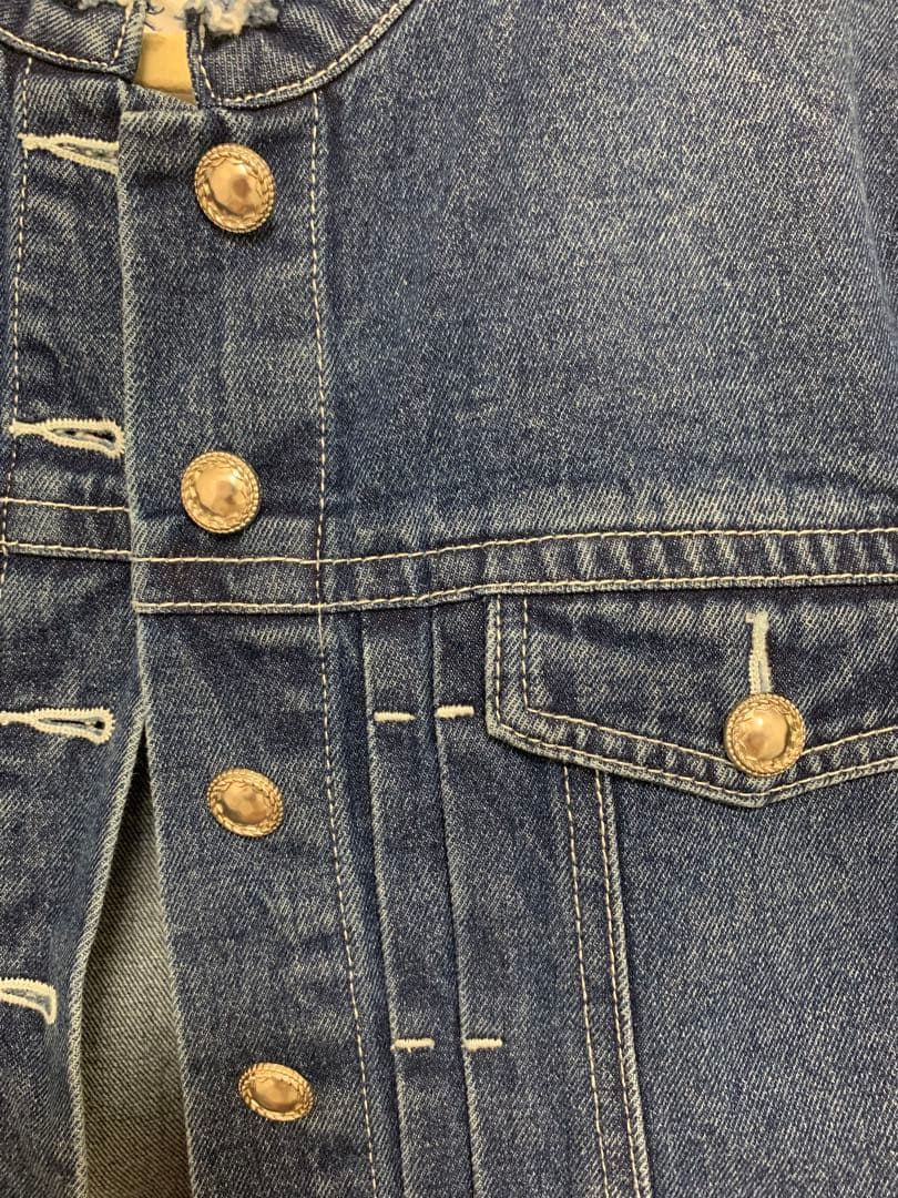 【紫陽花】Everyday Denim Jacket Sサイズ