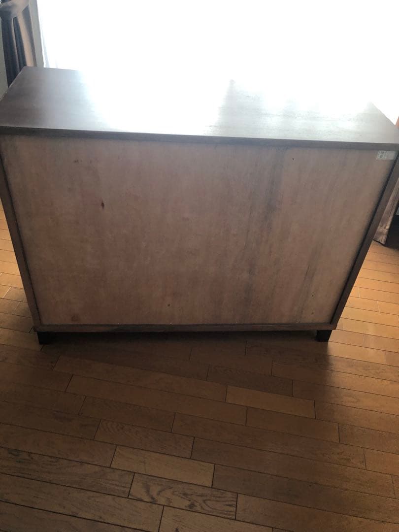 【美品・送料込み】キャビネット　サイドボード　リビングボード　木製