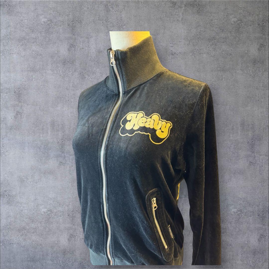 裕*様 希少デザインHYSTERIC GLAMOURベロアジャケットトラックスカ