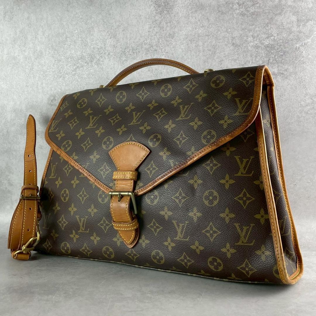 美品 ルイヴィトン M51121 ビバリー モノグラム ビジネスバッグ2way