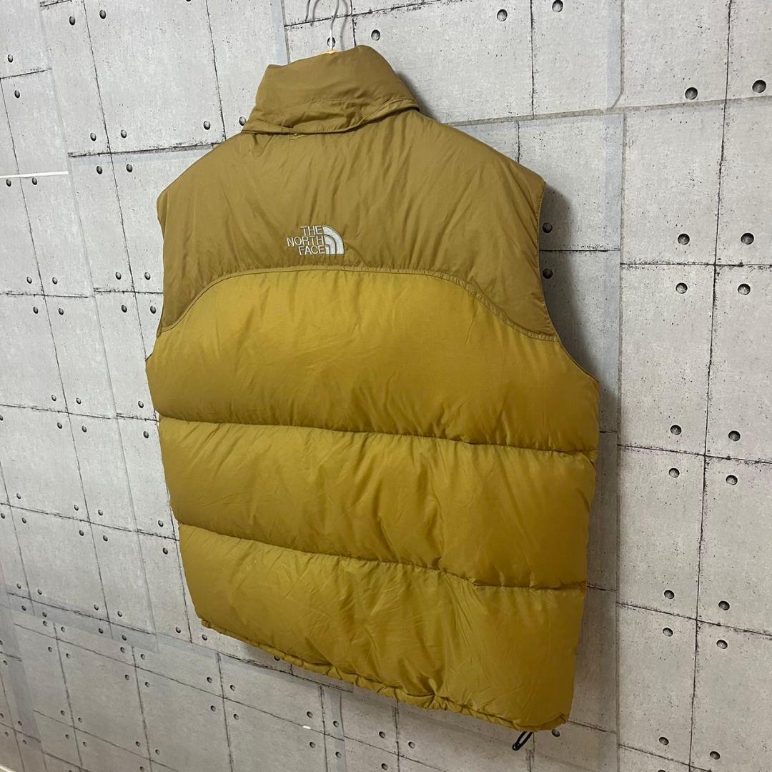 ↓値下げ中¥98000【希少】センターロゴ　ノースフェイス　ダウンベスト　XXL