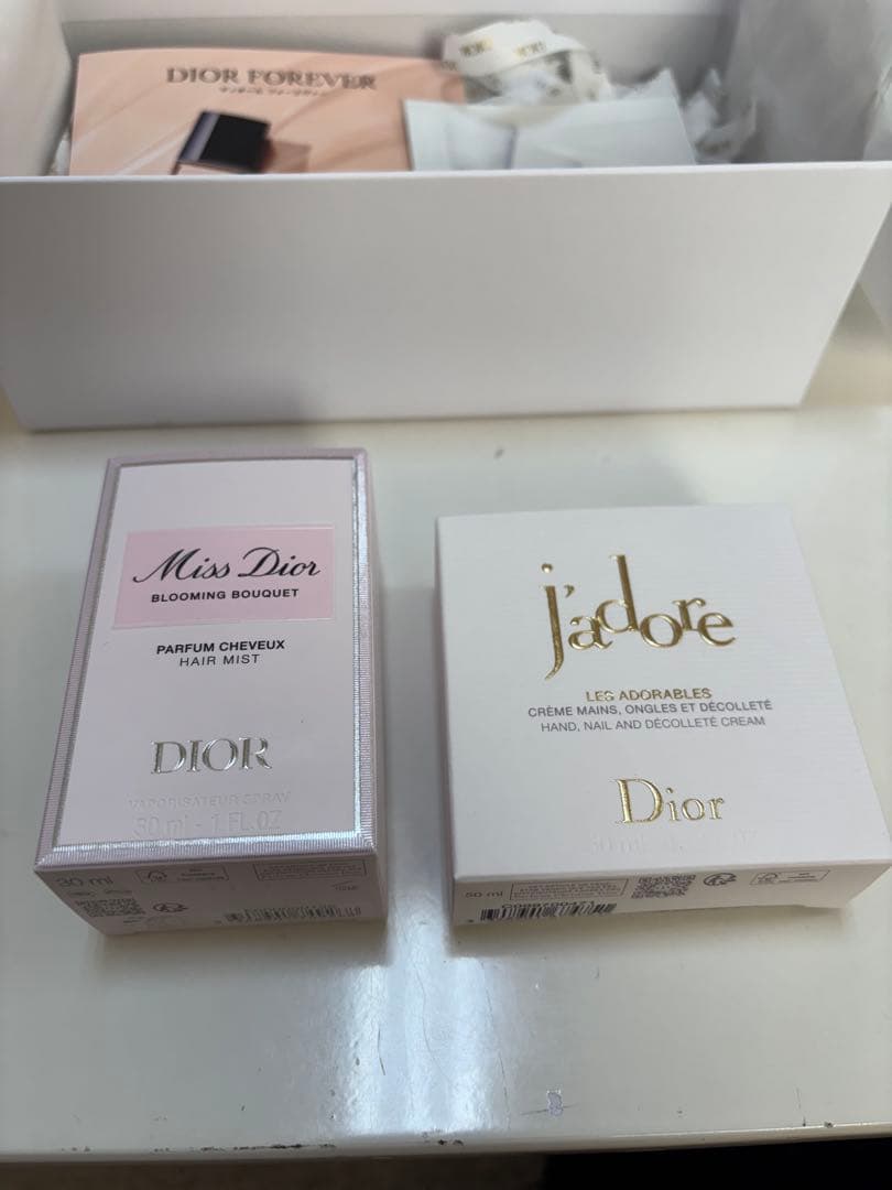 新品未使用ミス ディオールブルーミング ブーケヘアミストジャドールハンドクリーム